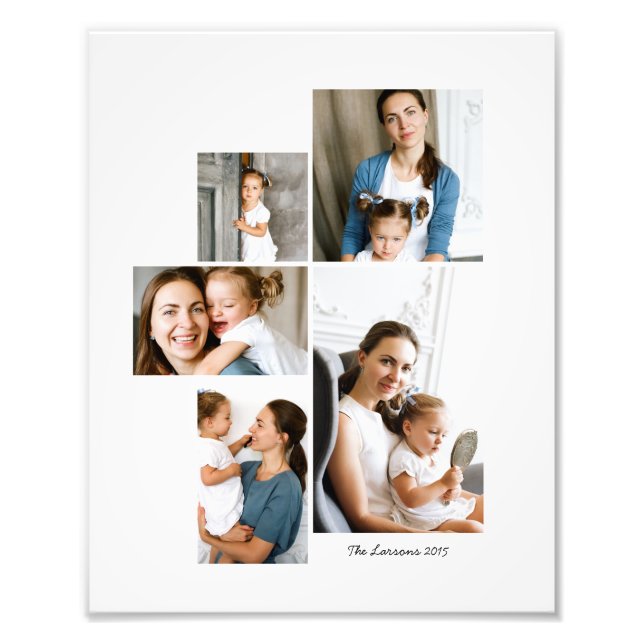 impressão de 5 Fotografias (Frente)