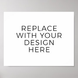 Impressão de 8,5 x 11" (horizontal)