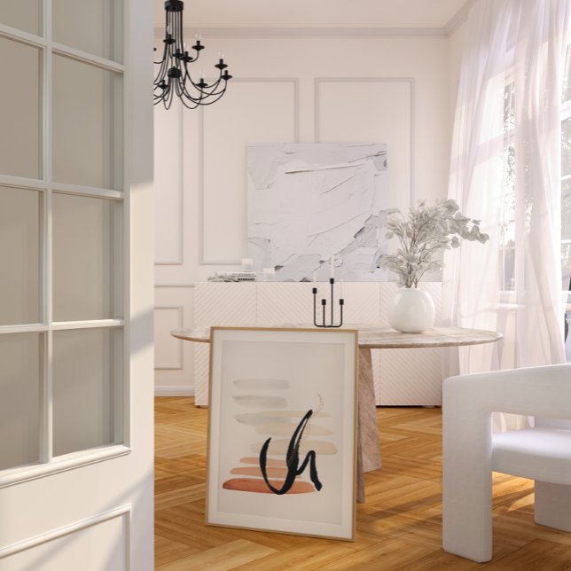 Impressão de abstrato de aquarela japonesa (Criador carregado)