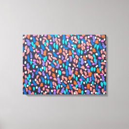 Impressão de Abstrato de Canvas de de Poeira de Es