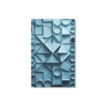 Impressão de Abstrato de Geometria Tranquil