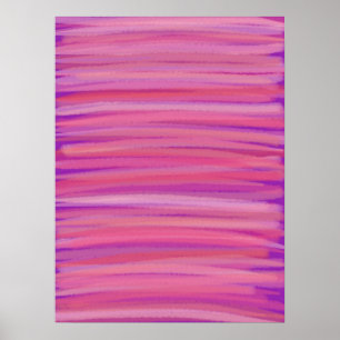 Impressão de Abstrato de Poster Blush Springtime