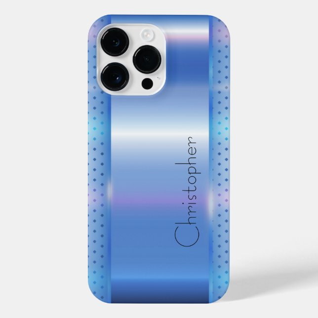 Impressão de aço inoxidável com prata azul de titâ (Verso)