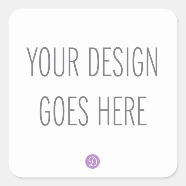 Impressão de Adesivos Quadrados (1,5" ou 3") (Frente)