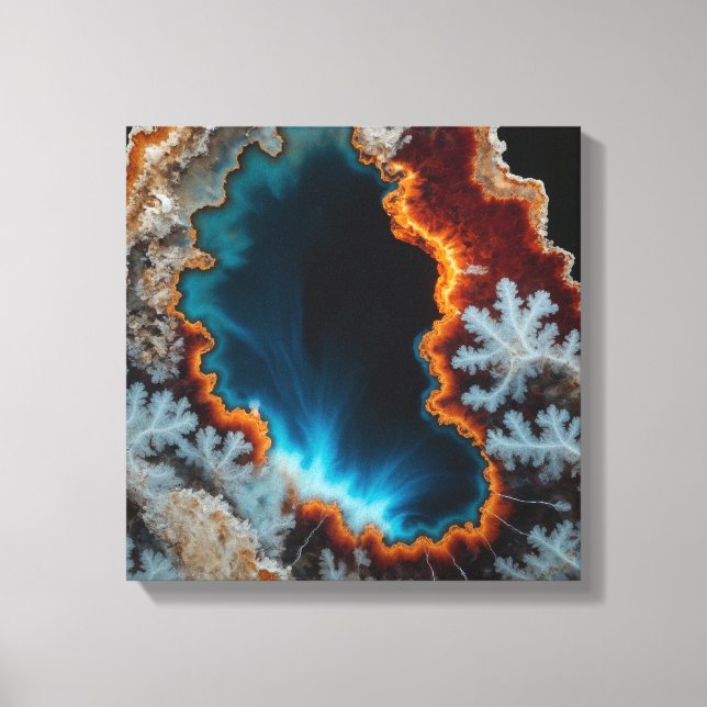 Impressão de Ágata de Fantasy Plume (Frente)