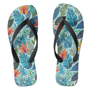 Impressão de Aloha - chinelos