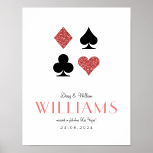 Impressão de Aniversário de Casamento de Las Vegas