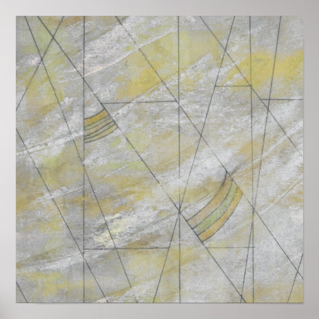 Impressão de Aquarela de Linhas Reproduzíveis (Frente)