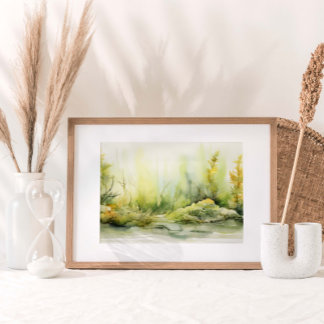 Impressão de Aquaweed Kelp Garden