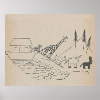 Impressão de Arca de Noah