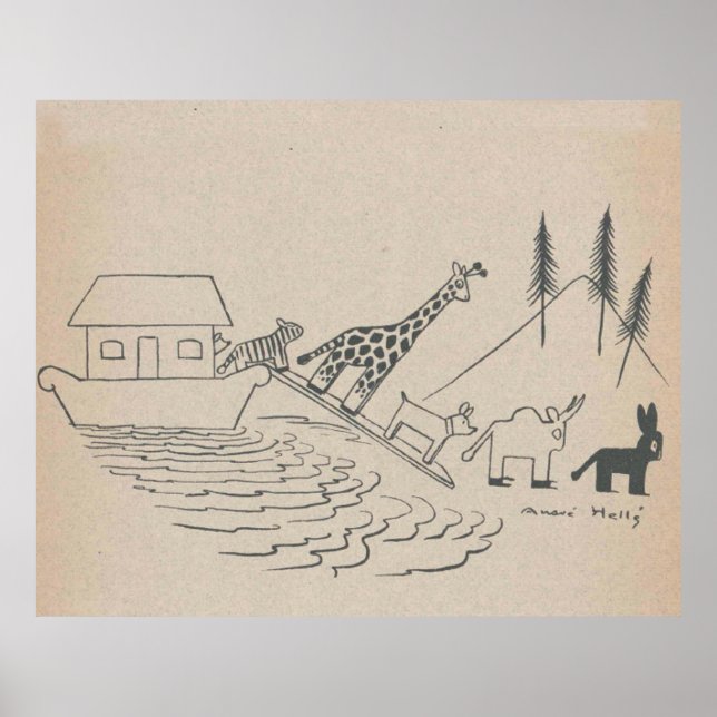 Impressão de Arca de Noah (Frente)