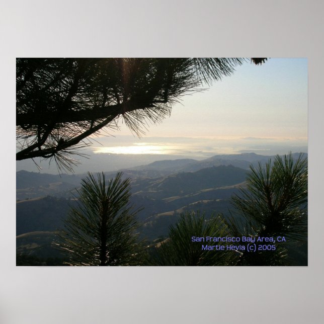 Impressão de área de baía de São Francisco - Selec (Frente)