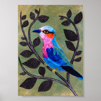 impressão de Arquivamento de 'Birdie Bonito' 5x7 (