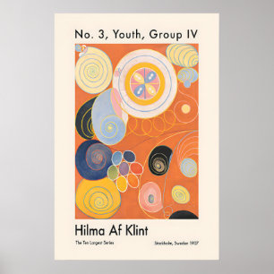 Impressão de Arte Abstrata de Hilma Af Klint Laran