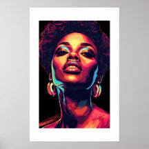 Impressão de Arte Africana