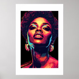Impressão de Arte Africana