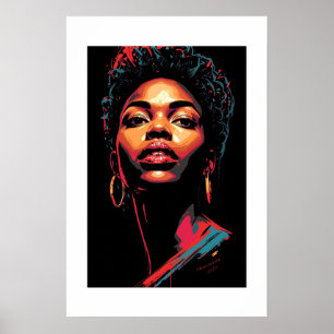 Impressão de Arte Africana