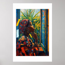 Impressão de Arte Africana