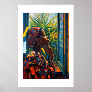 Impressão de Arte Africana