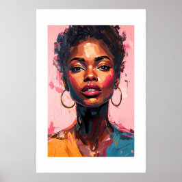 Impressão de Arte Africana