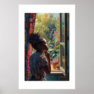 Impressão de Arte Africana