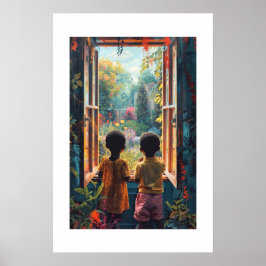 Impressão de Arte Africana