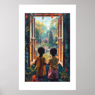 Impressão de Arte Africana