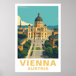 Impressão de Arte Barroca de Viagem Vintage de Vie