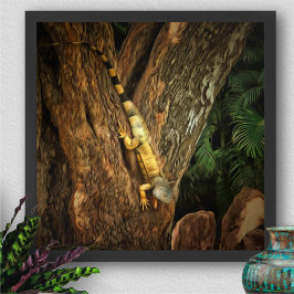 Impressão de Arte Bucerias Iguana 1069
