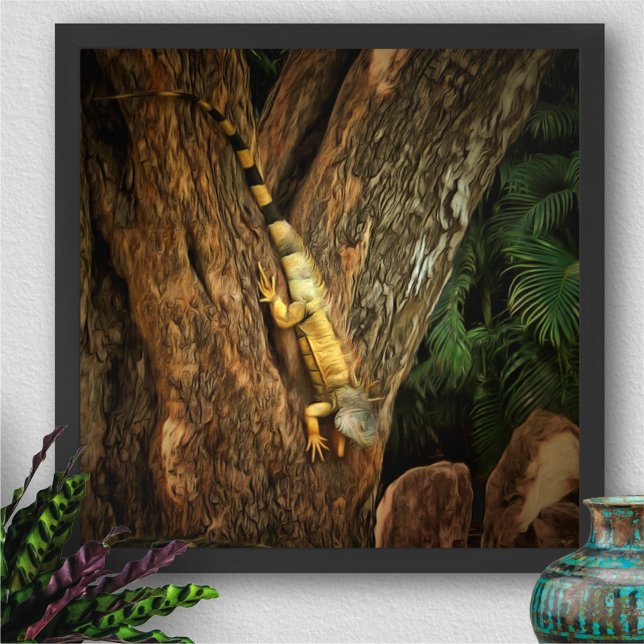 Impressão de Arte Bucerias Iguana 1069 (Criador carregado)