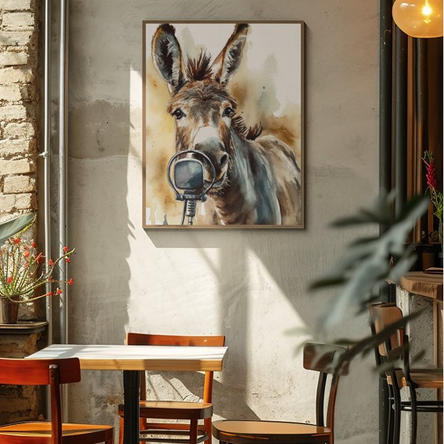 Impressão de Arte Cantada da Donkey Music Factory (Criador carregado)