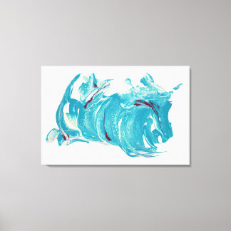 Impressão de Arte canvas - "Correndo Com O Vento"