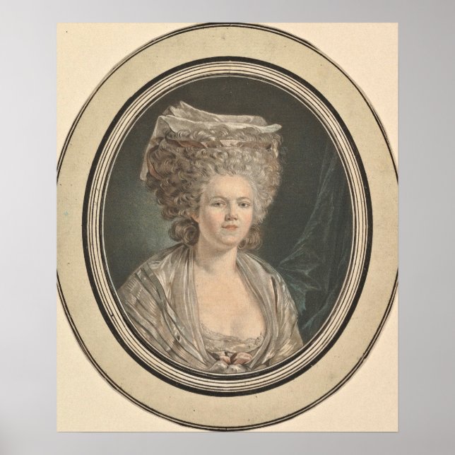 Impressão de Arte Clássica do Rococo Francês (Frente)