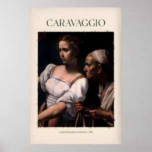Impressão de Arte de Caravaggio - Judite Decapitan