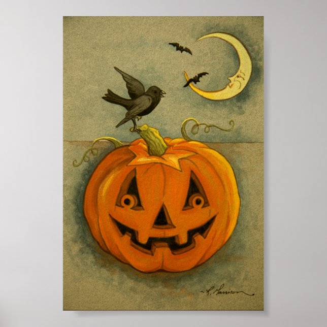 impressão de Arte de Halloween 4900 (Frente)