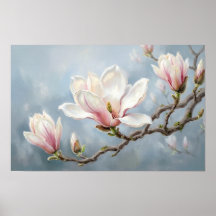 Impressão de Arte de Hortênsias Floridas com Orval