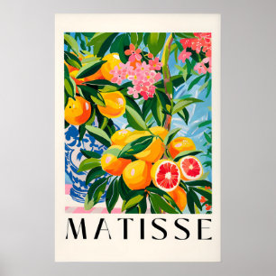 Impressão de Arte de Laranjeira Inspirada em Matis