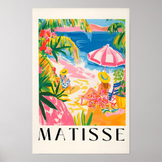 Impressão de Arte de Mulheres na Praia, Decoração