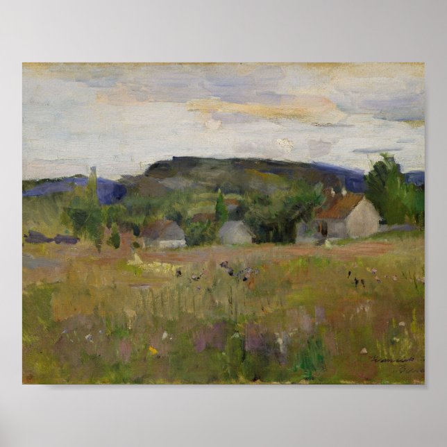 Impressão de Arte de Muro da Vila Florestal (Frente)