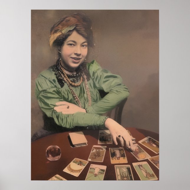 Impressão de Arte de Pamela Colman Smith (Frente)
