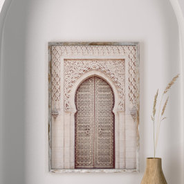 Impressão de Arte de Parede Arco Marroquino Terrac