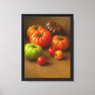 Impressão de Arte de Parede Canvas de Tomate Estáv