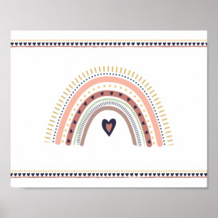 Impressão de Arte de Parede Minimalista Moderna Bo