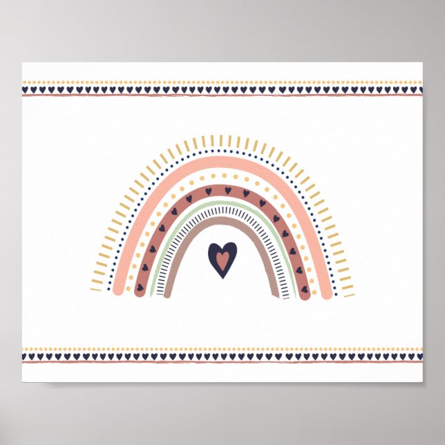 Impressão de Arte de Parede Minimalista Moderna Bo (Frente)