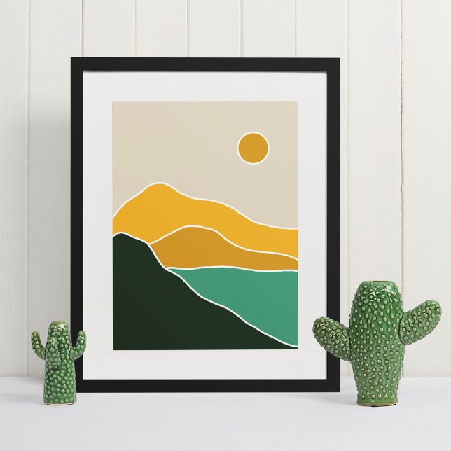 impressão de arte de parede moderna boho (boho modern wall art Print)