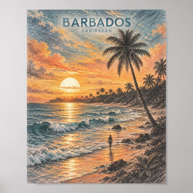 Impressão de Arte de Parede Terrosa Chic (Frente)