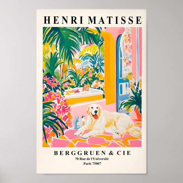 Impressão de Arte de Pirenéus excelente, Arte de M (Frente)