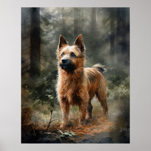 Impressão de arte de porco australiano