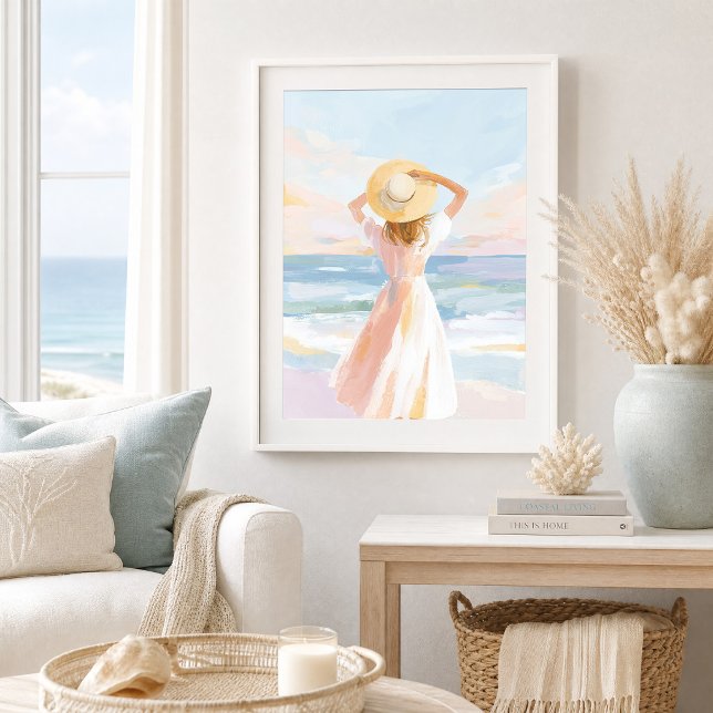 Impressão de Arte de Praia Sussurros do Mar (Criador carregado)