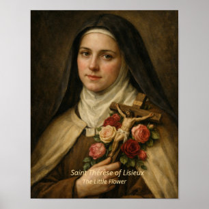 Impressão de Arte de Santa Teresa de Lisieux